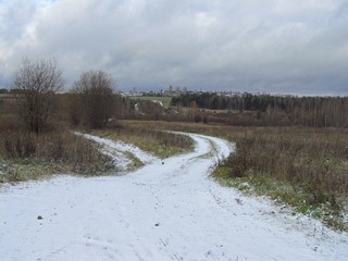 Поворот на с.Загарье (Дмитрий Зонов)