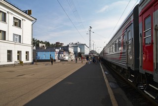 На перроне.Киров.28.07.13 (Игорь Лукашенко)