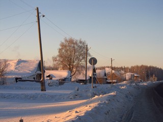 Утро в деревне Осинцы (Дмитрий Зонов)