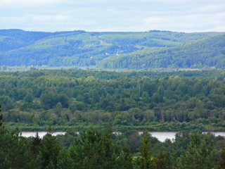 Вид на с. Петропавловское с холмов Суводского бора (bokax)
