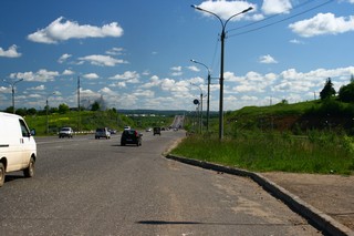 Вид на новый мост со стороны Кирова (Юрий Зыкин)