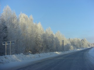 Зимняя дорога - Winter road (Andrey Azanov)