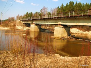 Кундыш. Мост ж.д. 2009. (V.Yarochenko)