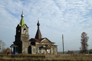 Деревянная церковь/Большая Чепца (Mikhail Buldakov)