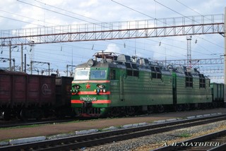 Электровоз ВЛ80С-2496 на ст. Вятские Поляны, 24.08.2010 г. (mav1818)