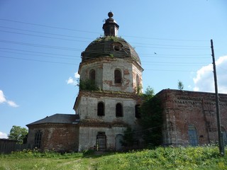 Екатерины церковь (1731г.) Курчум (SSSimA)