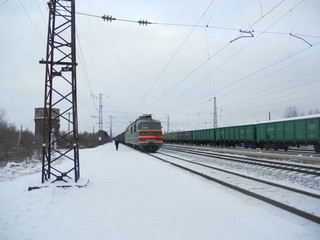 Электровоз переменного тока ВЛ80С-658 на станции Оричи (Andrey Ivashchenko)