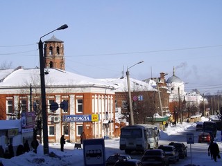 Христорождественский монастырь и улица (Дмитрий Зонов)