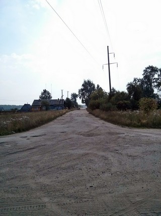 Одна из улиц в деревне Федосята (Vladok373737)