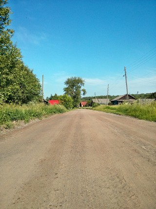 Дорога в деревне Сорокины (Vladok373737)