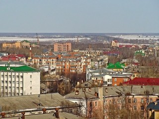 Над городскими крышами (Максим Цуканов)