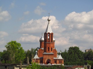 Западный фасад Всехсвятской церкви (Дмитрий Зонов)