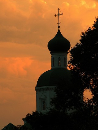Церковь вечером (Urakow Dmitry (darkbox))