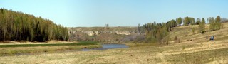 Скалы на реке Нёмде (Евгений Катышев)