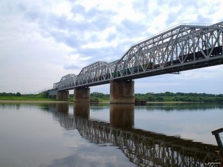 Мост через Вятку у Котельнича. (Rusinoff)