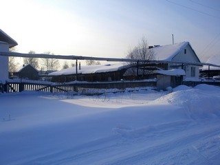 На улице Пугачёва зимой (Пеккалайнен)