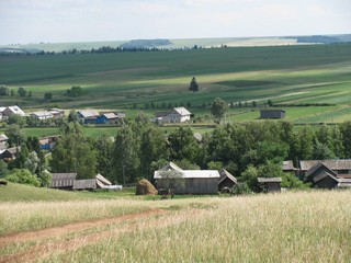 Вид на деревню (Большие Сибы) (Nikolaev Artyom)