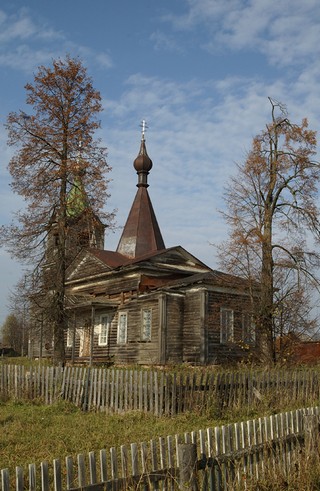 Деревянная церковь/Большая Чепца (Mikhail Buldakov)
