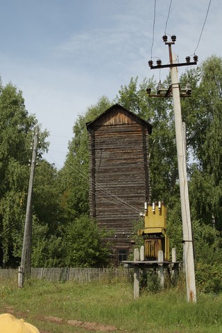 деревянная башня/п.Валамаз (Mikhail Buldakov)