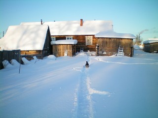Мой дом. Зима. (Владимир Куницын)