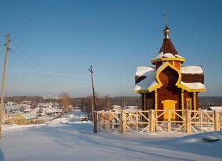 Новая церковь в с. Монастырское, 2010г. (Юрий Зыкин)