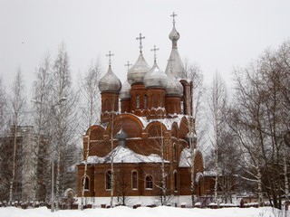 Церковь Всех Святых, 2001 г. вид с востока (Дмитрий Зонов)