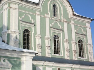 Южный фасад Троицкой церкви (Дмитрий Зонов)