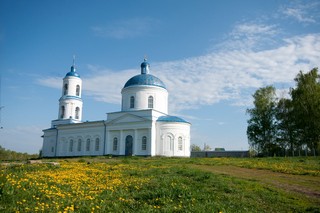 Церковь в с. Новая Анзирка (Инна Соколова)