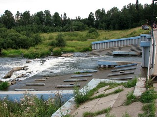 Дамба на реке Ивкинка (GES-RU)