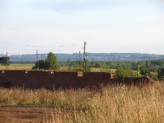 Вид на Кирово-Чепецк от заброшенного скотного двора (Дмитрий Зонов)