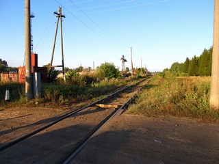 Железная дорога на Слободской (Дмитрий Зонов)