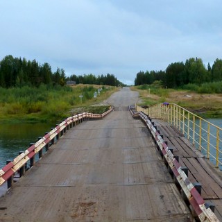 Мост через Лузу, пос. Коржинский (Николай Максимович)