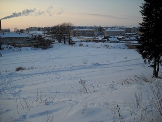 Заречный зимой (Kuklin)
