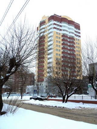 Строящаяся башня на ул.Блюхера (Дмитрий Зонов)