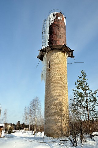 Водонапорная башня в д.Кочкино (Денис Логиновский (denlog))