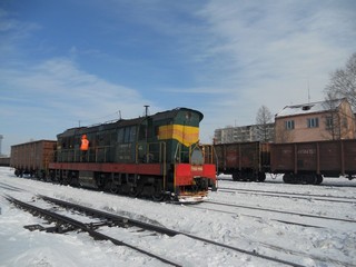 ЧМЭ3-4696 на станции Киров-Котласский (Andrey Ivashchenko)