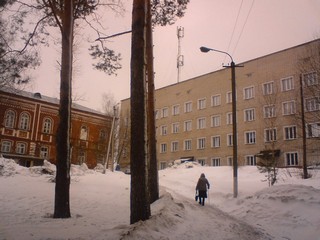left-to-right .. prerevolutionary hospital-modern clinic (vlad-ardas)