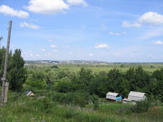 Деревня Юшково.Вид на г.Сарапул (Yan Gorev)