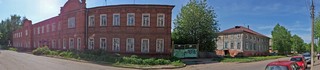 Старинные дома на Советской (панорама) (Максим Цуканов)