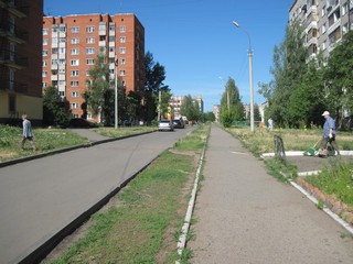 Пешеходная дорожка на ул.Союзная (Yan Gorev)