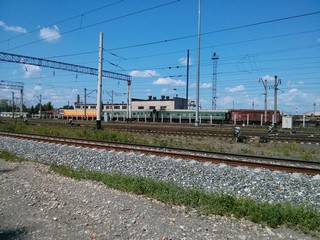 Железнодорожные пути в Лянгасово (Vladok373737)