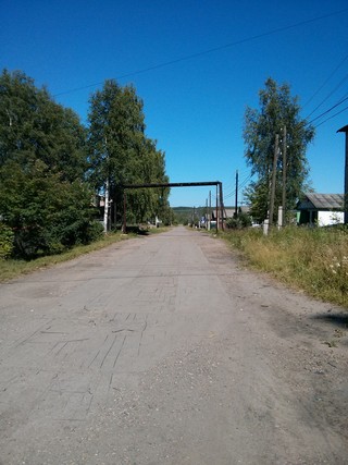 Одна из улиц в Первомайском (Vladok373737)