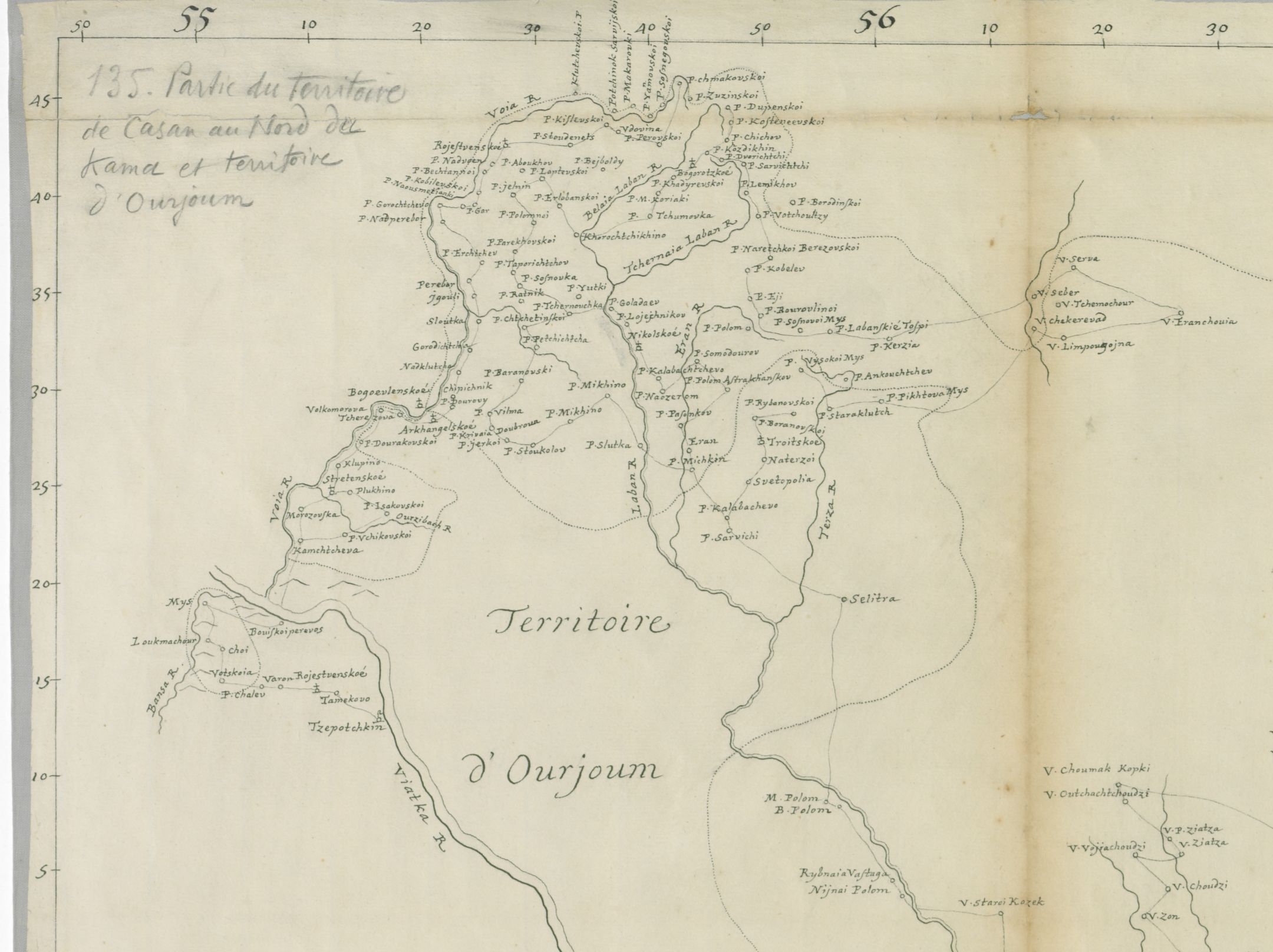 Карта сарапульского уезда вятской губернии 1891 год