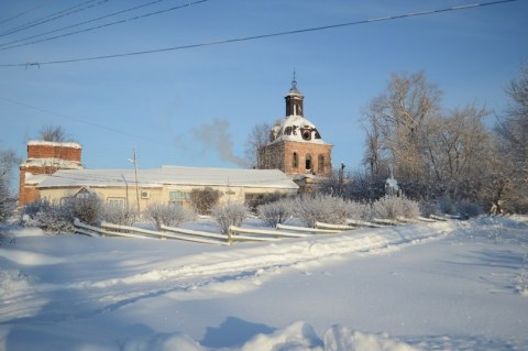 Церковь с Верхосунье Сунский район