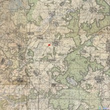 Карта с указанием Мемориала в д.Лазинки. Д.Куприно недалеко.