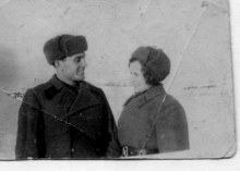 Зосим Иванович и Нина. 1942 г. document