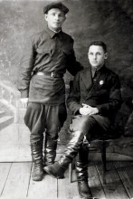 Зыков Аркадий Михайлович (слева) с братом Василием document