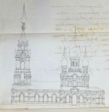 Проектъ на постройку храма въ селе Каракше (1) document