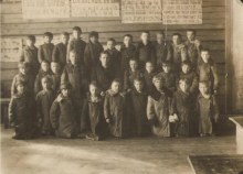 1940-е гг. Учащиеся школы с.Большое Елово old_photo