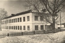 Школа д. Городище. 1957 г. Из личного архива Носыревой Р.Г. old_photo